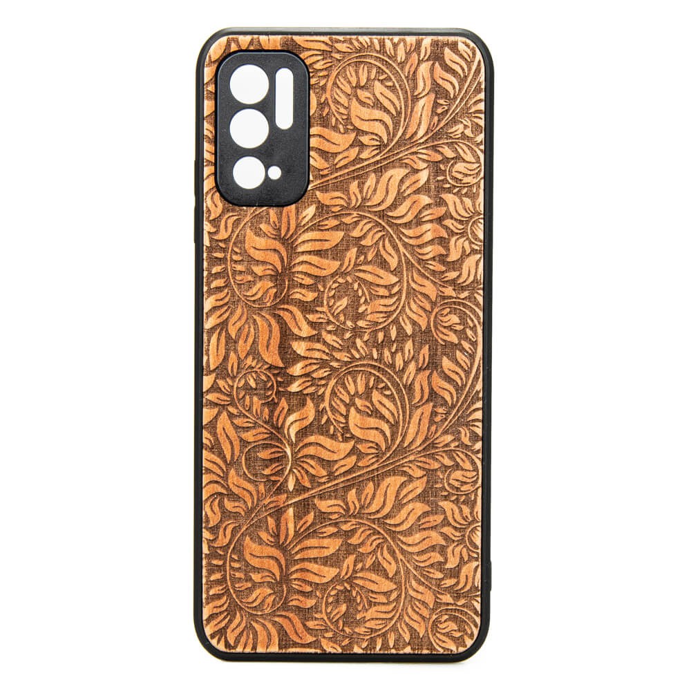 Xiaomi Redmi Note 10 5G Leafs Apple Tree Wood Case