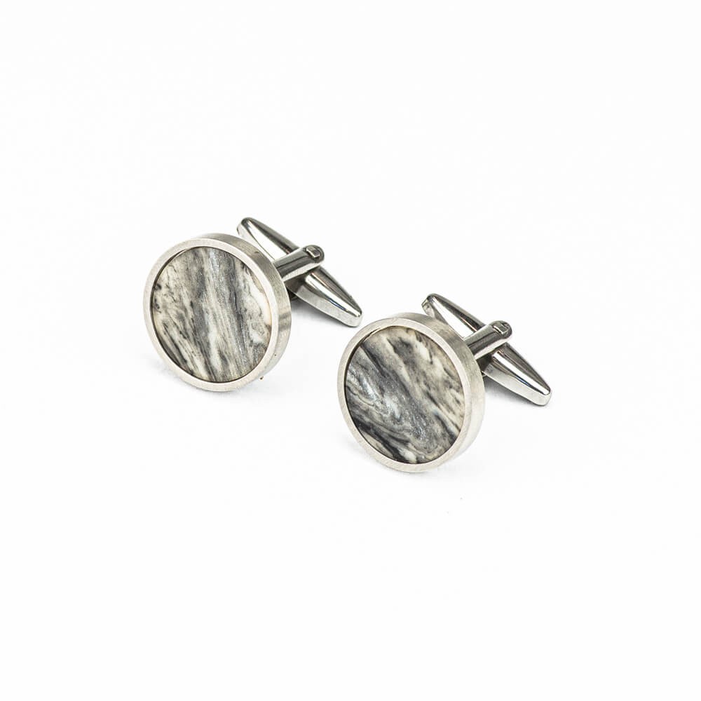 Bewood Unique 06 Earth 18MM cufflinks