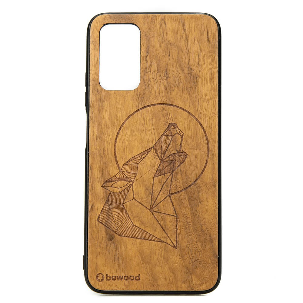 Xiaomi Mi 11i Wolf Imbuia Wood Case