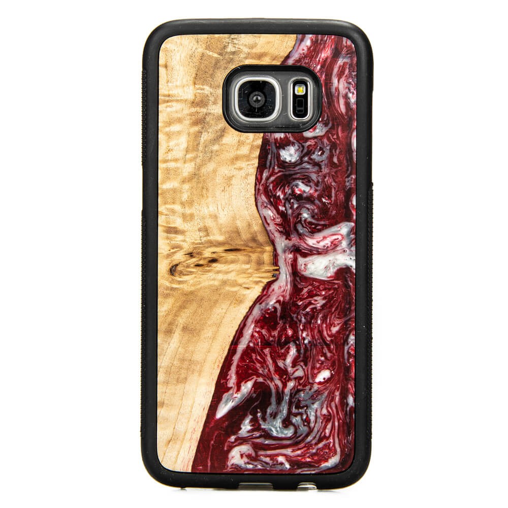 Etui Samsung Galaxy S7 Edge - Bewood Unique Red -  Outlet - Ready 158