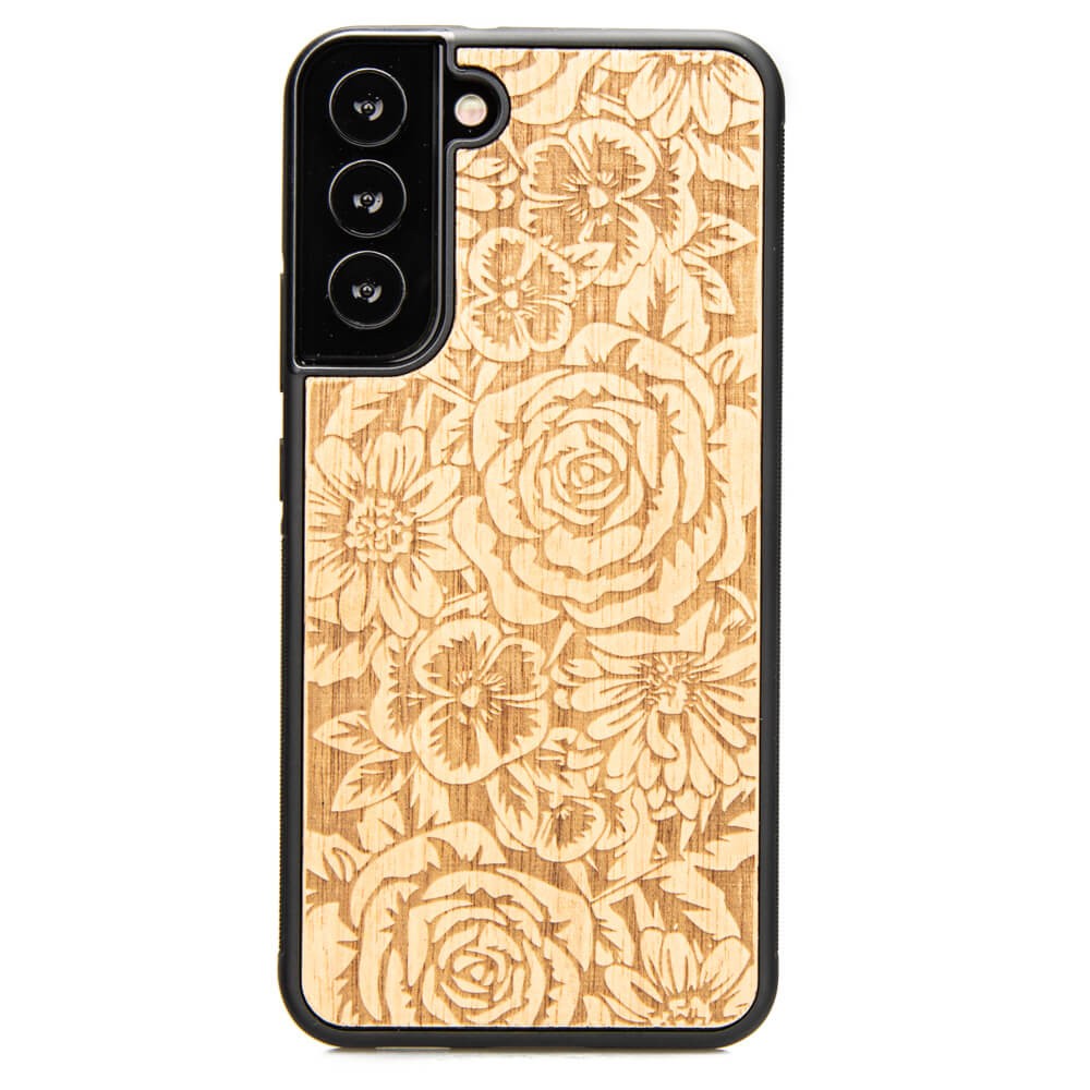 Drewniane Etui na Samsung Galaxy S22 Plus RÓŻE ANIEGRE (1)