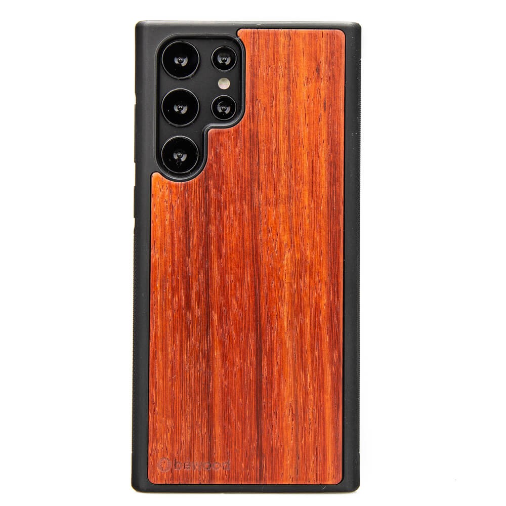 Samsung Galaxy S22 Ultra Padouk Wood Case (1)