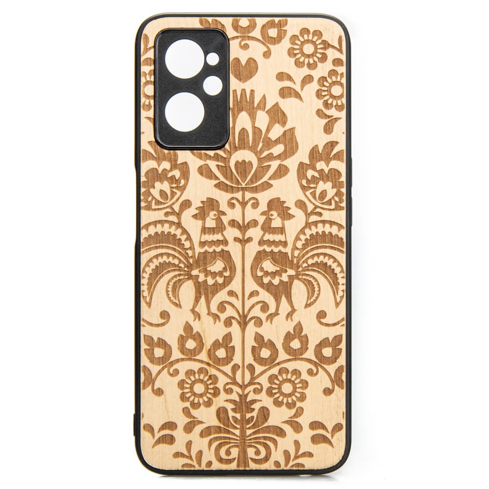 Realme 9i Polski Folk Anigre Wood Case