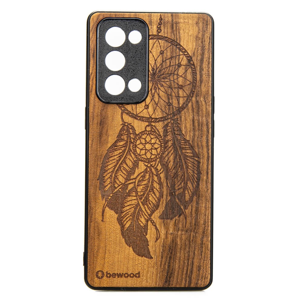 Oppo Reno 6 Pro Dreamcatcher Imbuia Wood Case