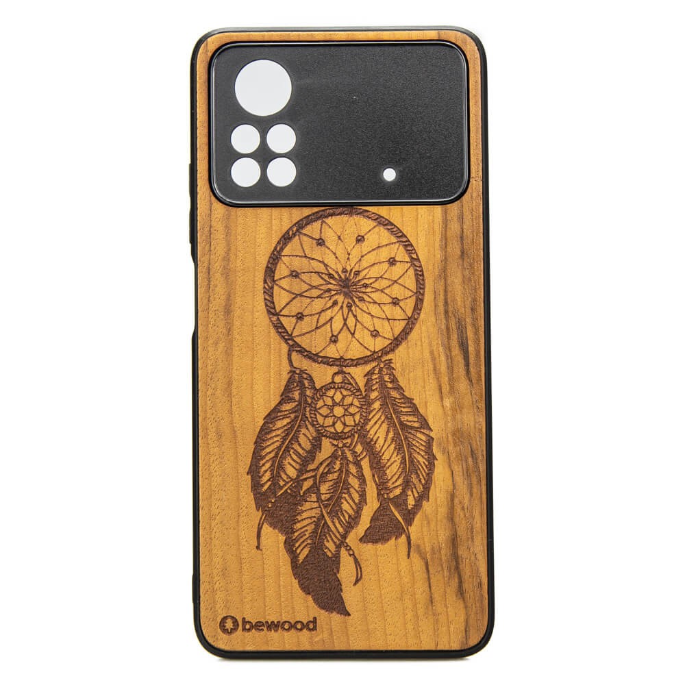 POCO X4 Pro 5G Dreamcatcher Imbuia Wood Case