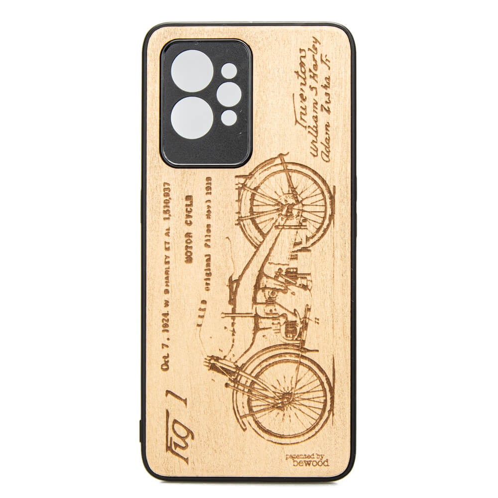 Realme GT 2 Pro Harley Patent Anigre Wood Case