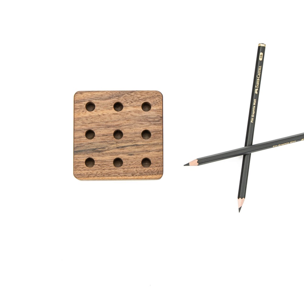 Organizer Drewniany Bewood - Pen Stand - Orzech