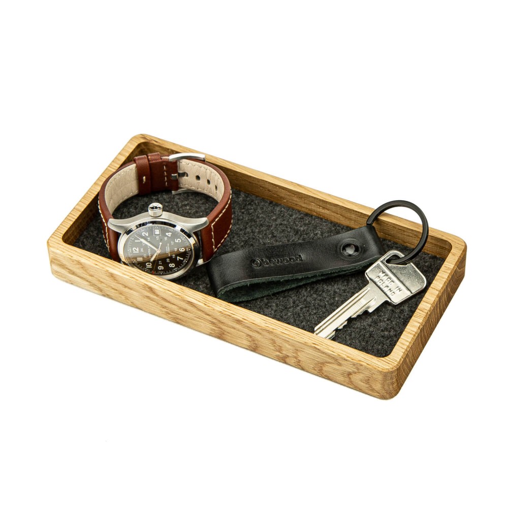 Wooden Organizer Medium Box - Oak - M