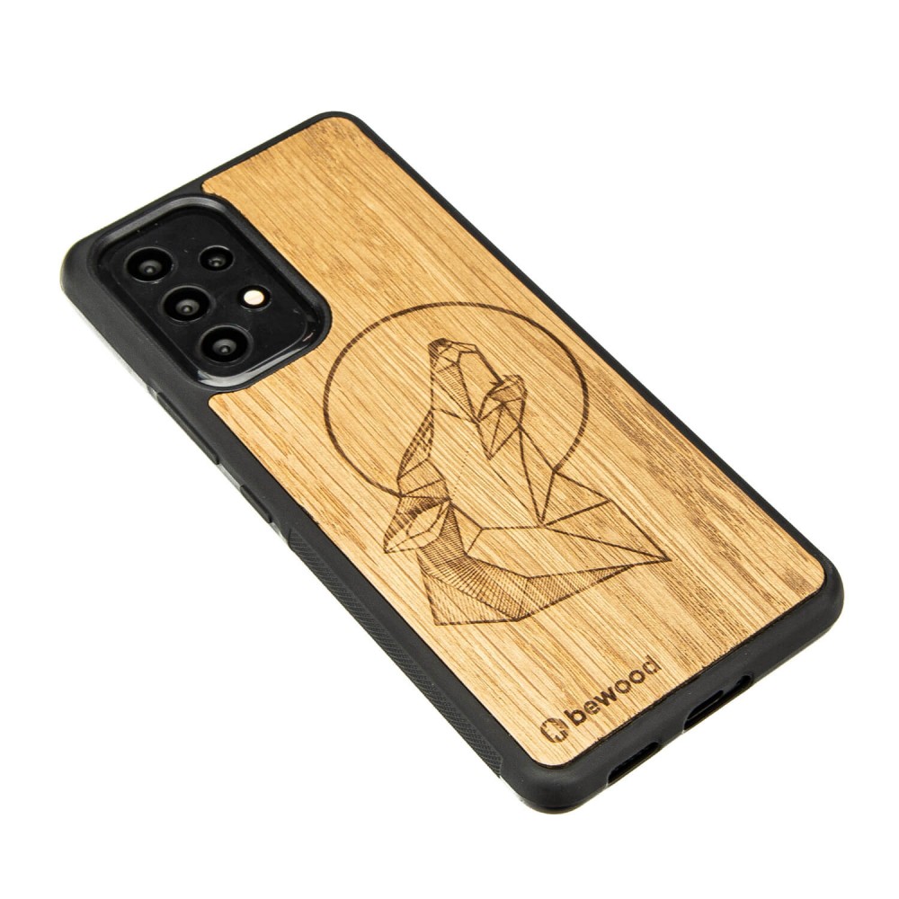 Samsung Galaxy A53 5G Wolf Oak Wood Case