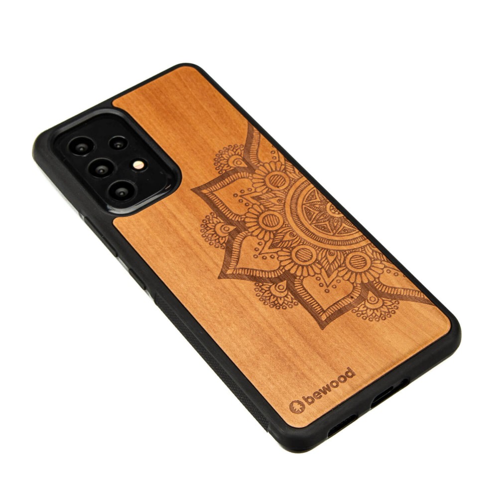 Samsung Galaxy A53 5G Mandala Apple Tree Wood Case