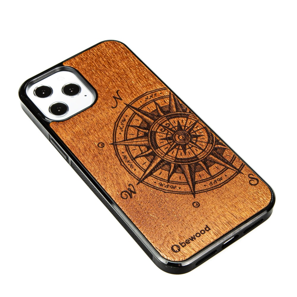 Apple iPhone 12 Pro Max Traveler Merbau Wood Case