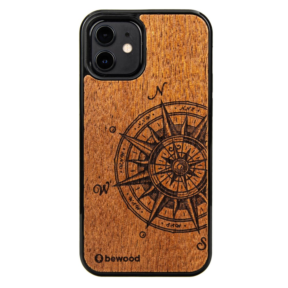 Apple iPhone 12/12 Pro Mini Traveler Merbau Wood Case