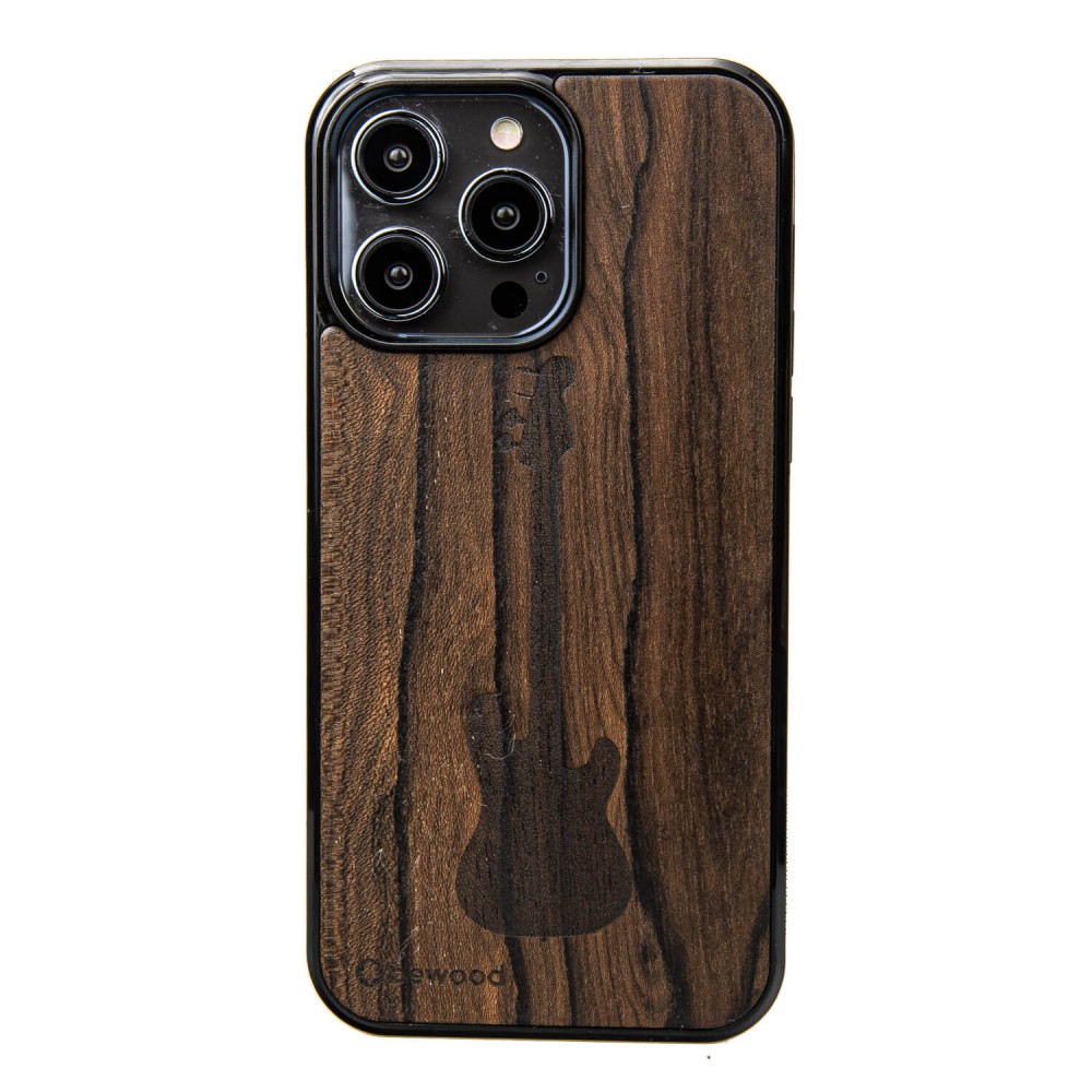 Apple iPhone 14 Pro Max Guitar Ziricote Bewood Wood Case