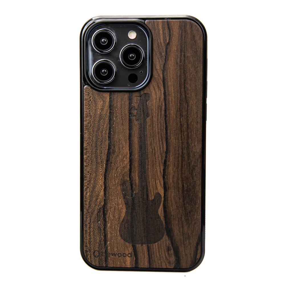 Drewniane Etui Bewood na iPhone 14 Pro Max GITARA ZIRICOTE