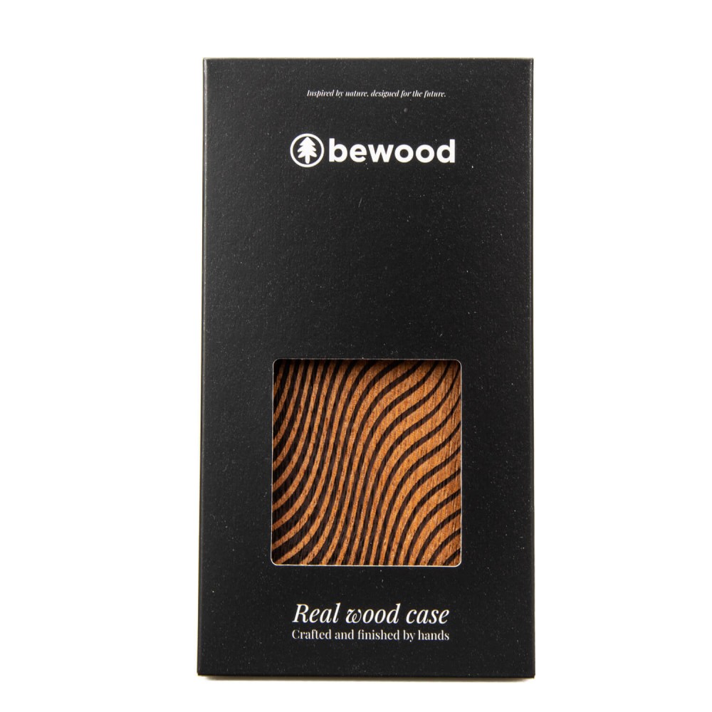Apple iPhone 14 Pro Waves Merbau Bewood Wood Case