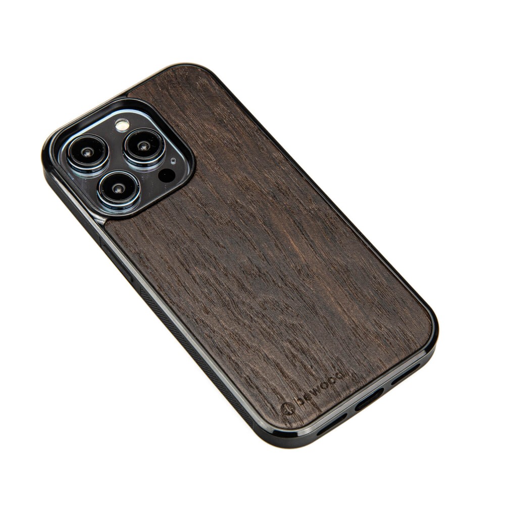 Apple iPhone 14 Pro Smoked Oak Bewood Wood Case