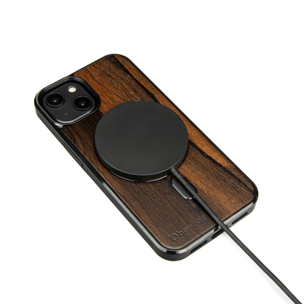 Drewniane Etui Bewood na iPhone 14 Ziricote MagSafe