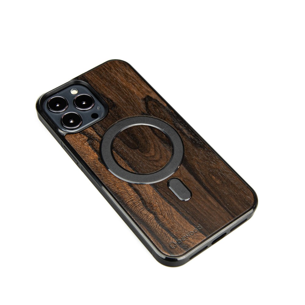 Drewniane Etui Bewood na iPhone 13 Pro Max Ziricote MagSafe