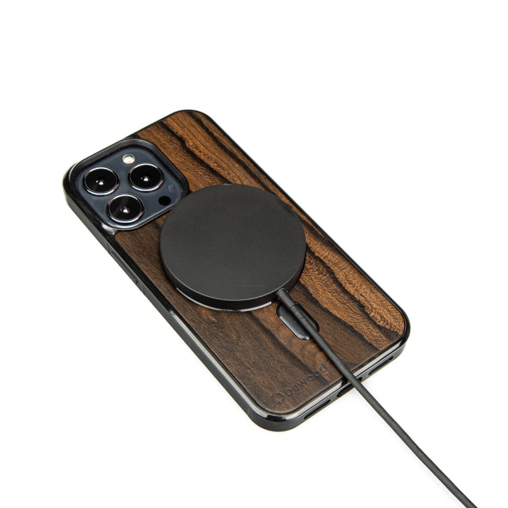 Apple Bewood iPhone 13 Pro  Ziricote Bewood Wood Case Magsafe