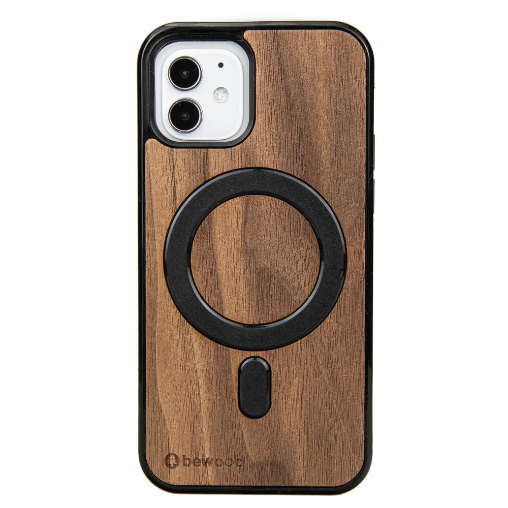 Apple Bewood iPhone 12/12 Pro American Walnut Bewood Wood Case Magsafe