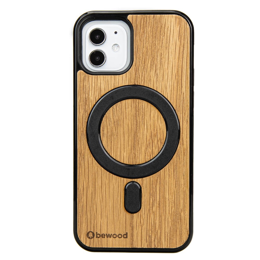 Drewniane Etui Bewood na iPhone 12/12 Pro Dąb MagSafe