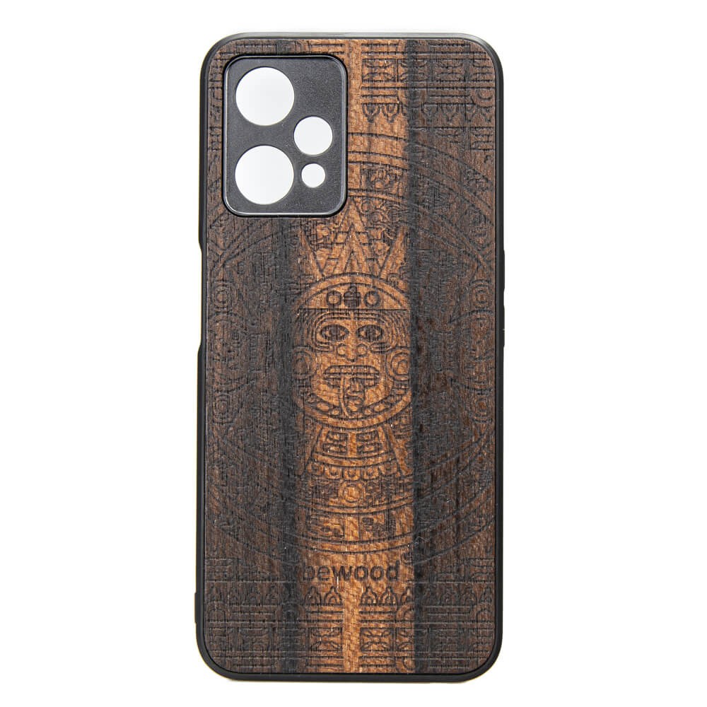 Drewniane Etui Bewood Realme 9 Pro Plus KALENDARZ AZTECKI ZIRICOTTE