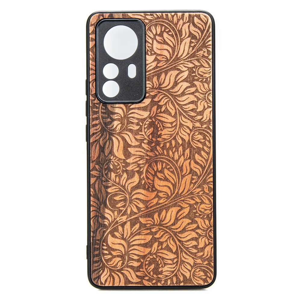 Drewniane Etui Bewood Xiaomi 12 Lite LIŚCIE JABŁOŃ