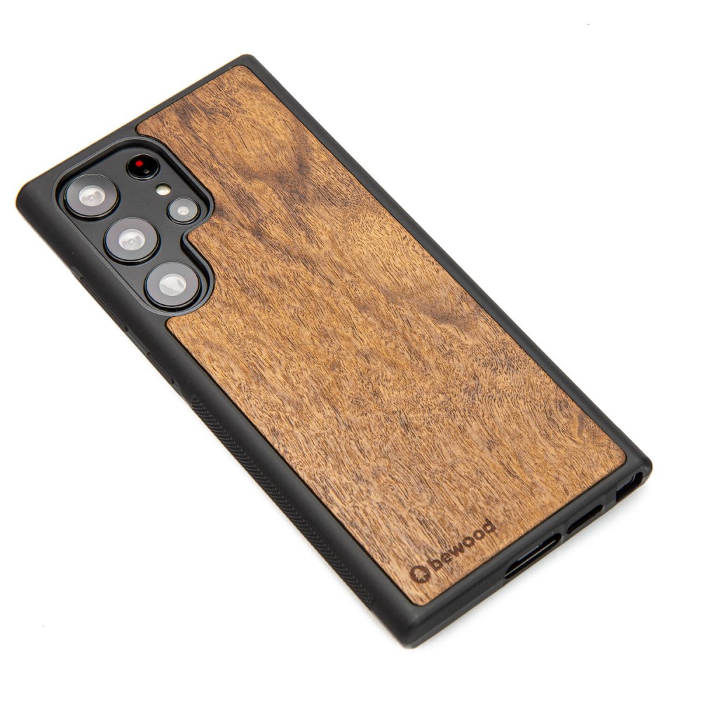 Drewniane Etui Bewood na Samsung Galaxy S23 Ultra IMBUIA