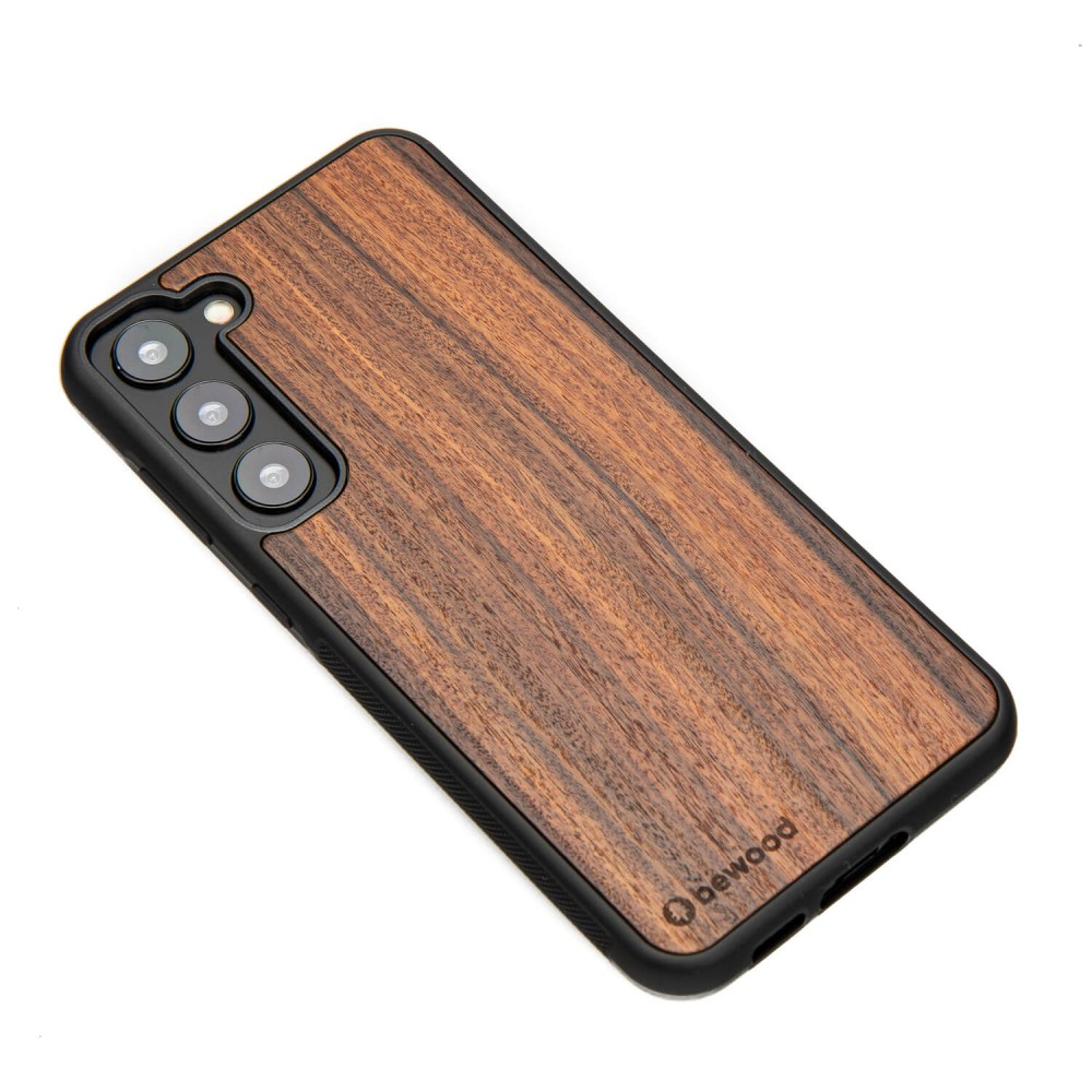 Drewniane Etui Bewood na Samsung Galaxy S23 Plus PALISANDER SANTOS