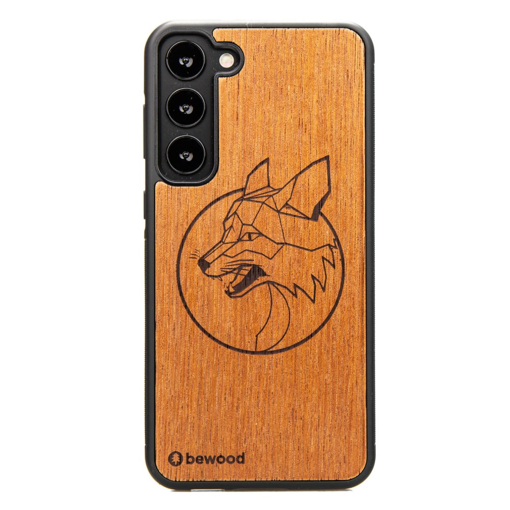 Samsung Galaxy S23 Plus Fox Merbau Bewood Wood Case