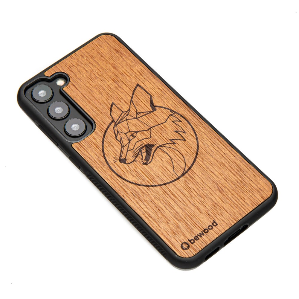 Samsung Galaxy S23 Plus Fox Merbau Bewood Wood Case