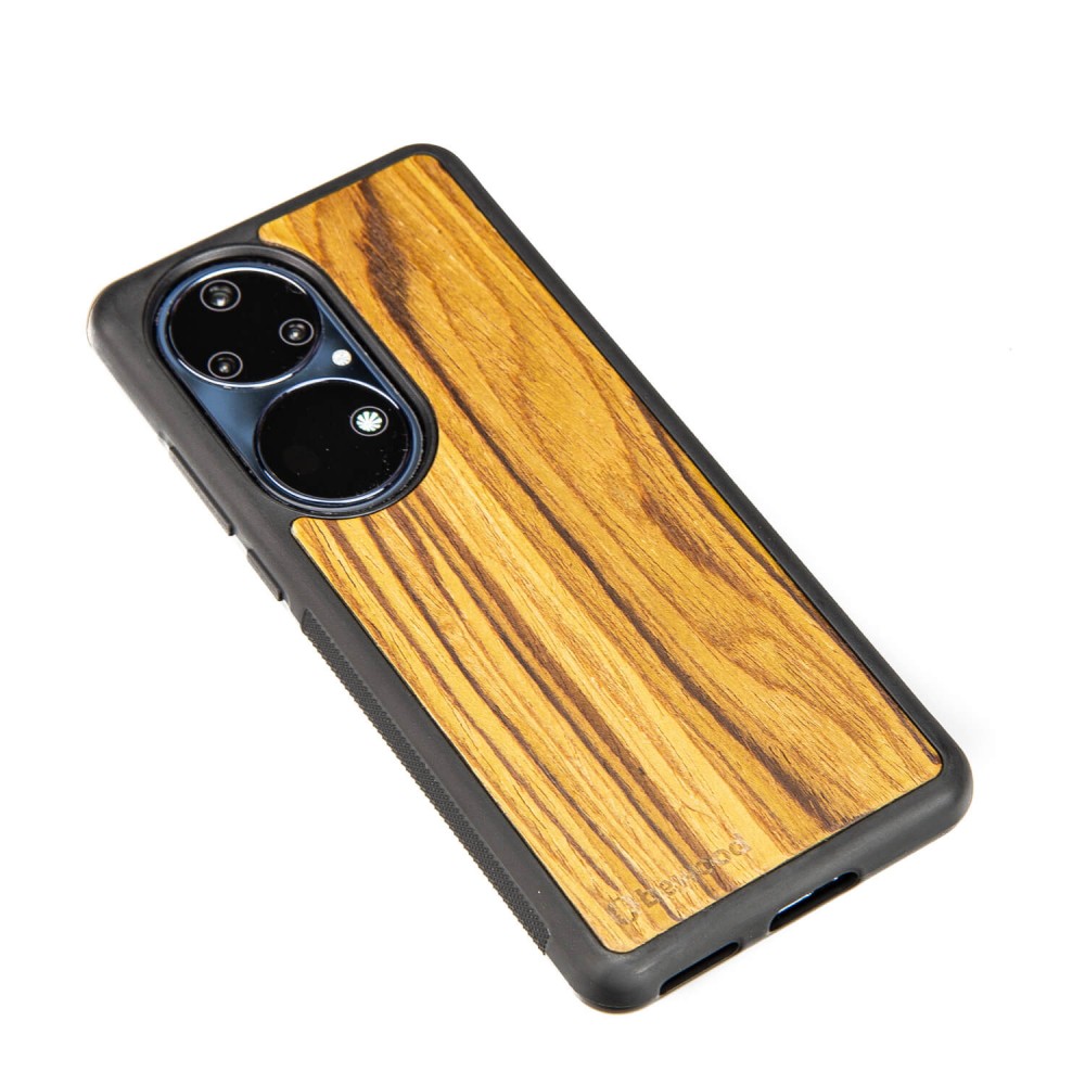 Huawei P50 Pro Olive Bewood Wood Case