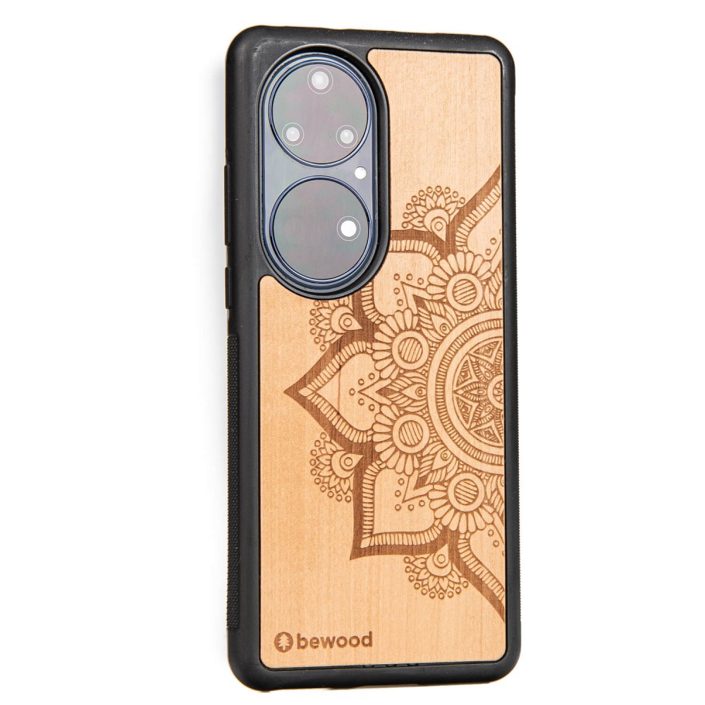 Huawei P50 Pro Mandala Apple Tree Bewood Wood Case