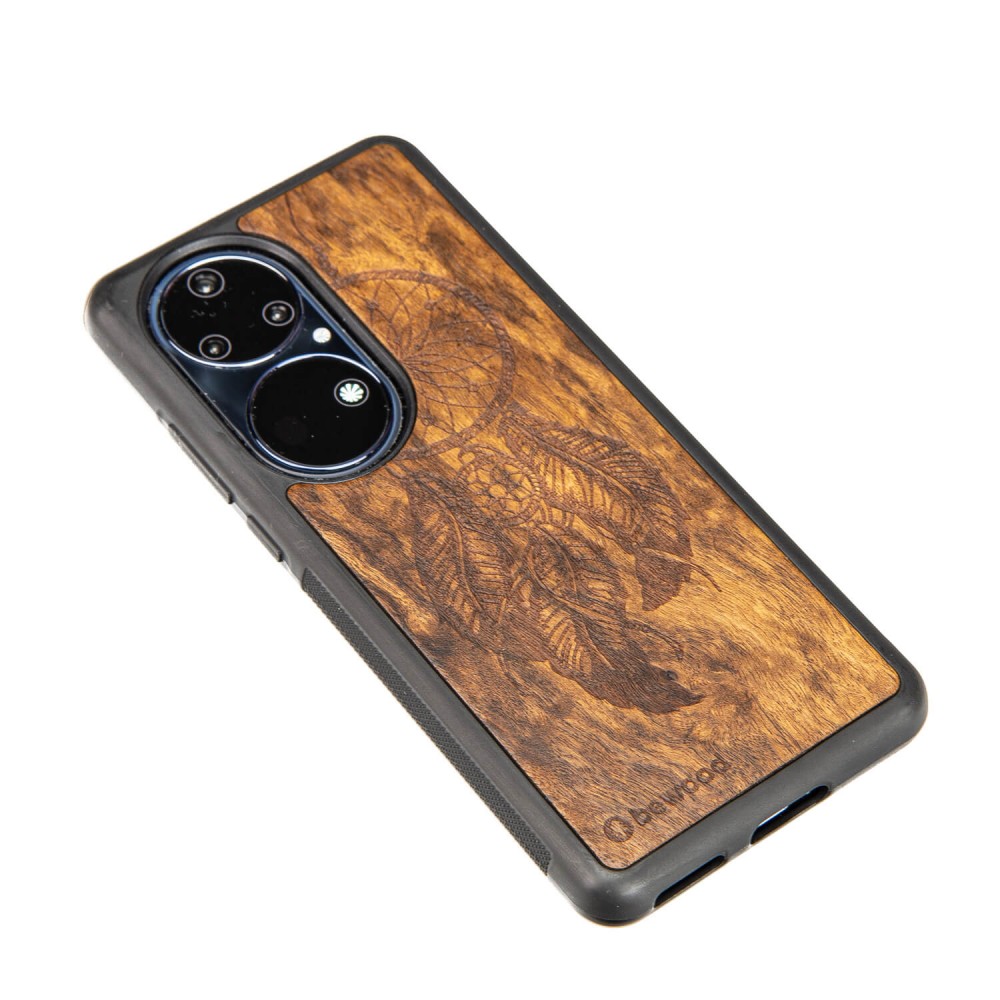 Huawei P50 Pro Dreamcatcher Imbuia Bewood Wood Case