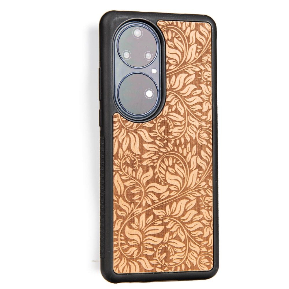 Drewniane Etui Bewood Huawei P50 Pro LIŚCIE JABŁOŃ