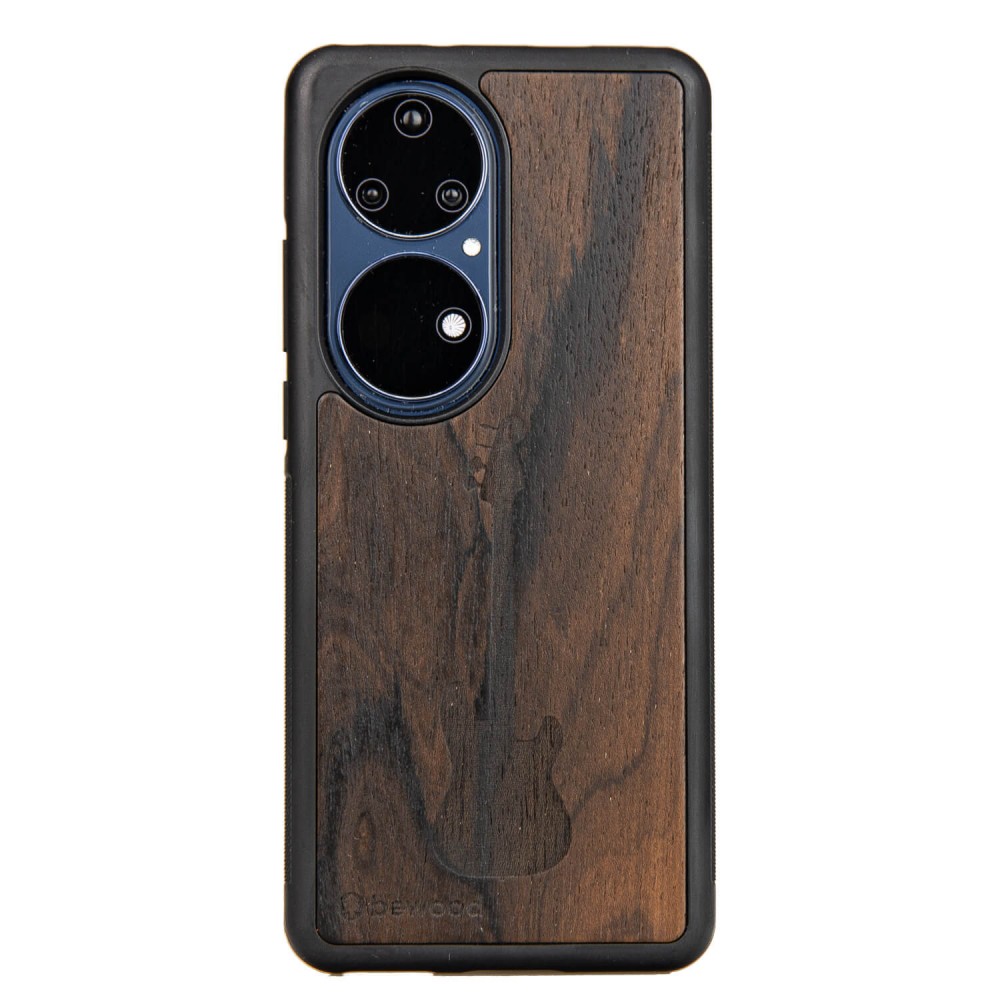 Huawei P50 Pro Guitar Ziricote Bewood Wood Case