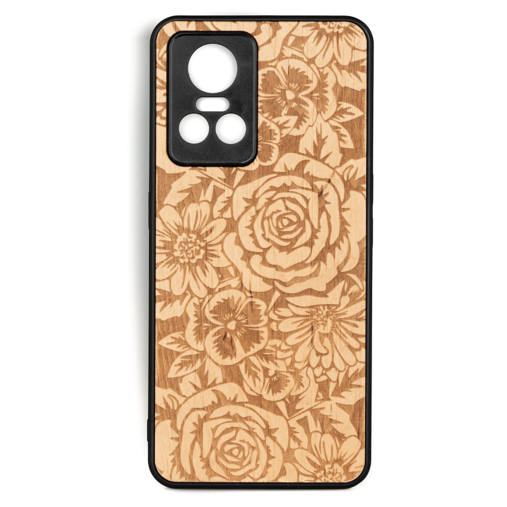Realme GT Neo 3 Roses Anigre Bewood Wood Case
