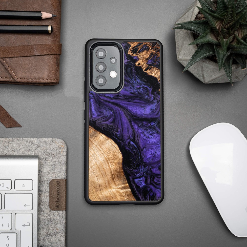 Etui Bewood Unique na Samsung Galaxy A53 5G - Violet