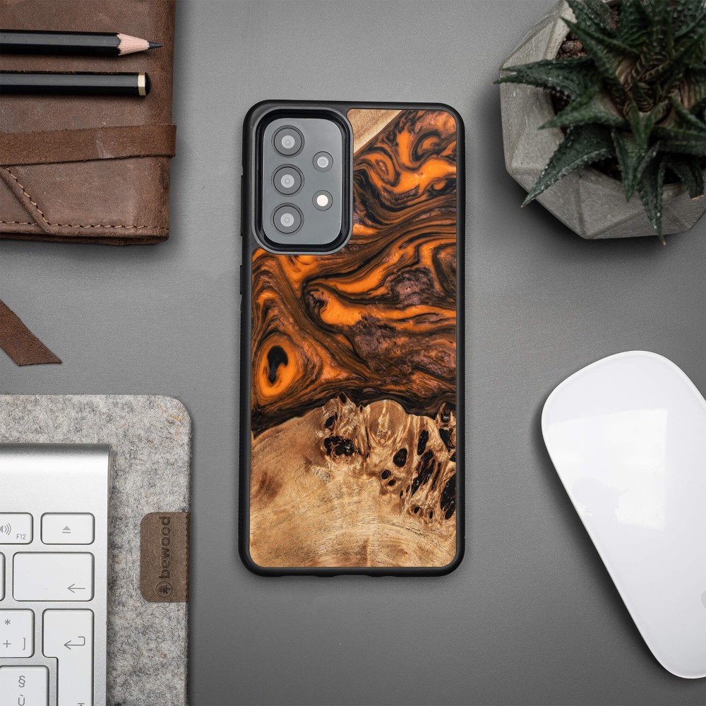 Bewood Resin Case - Samsung Galaxy A33 - Orange