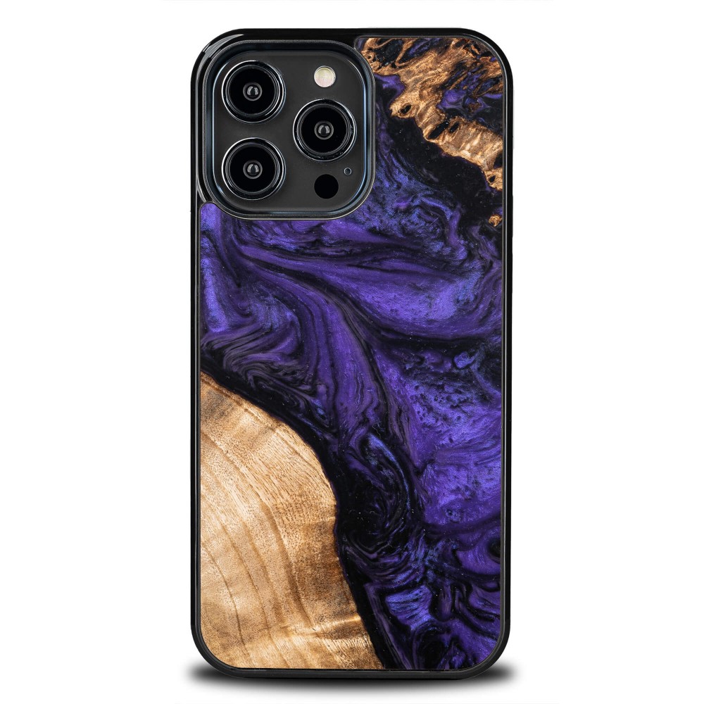 Bewood Resin Case - iPhone 14 Pro Max - Violet