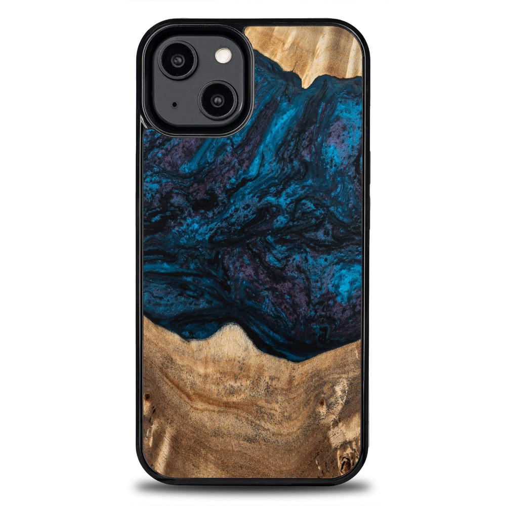 Etui Bewood Unique na iPhone 14 - Planets - Neptun