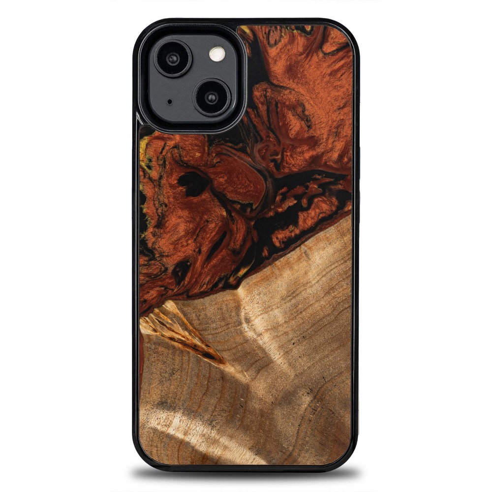 Bewood Resin Case - iPhone 14 - 4 Elements - Fire