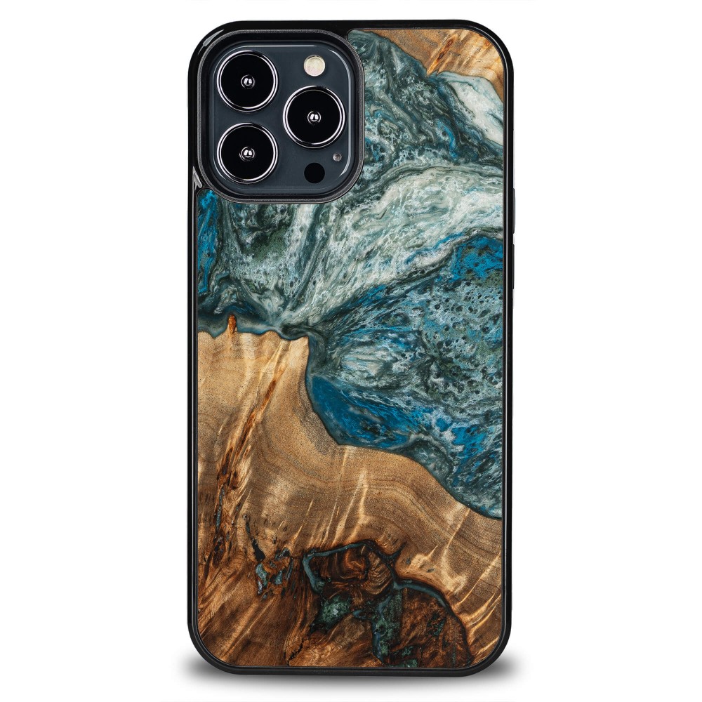 Etui Bewood Unique na iPhone 13 Pro Max - Planets - Ziemia