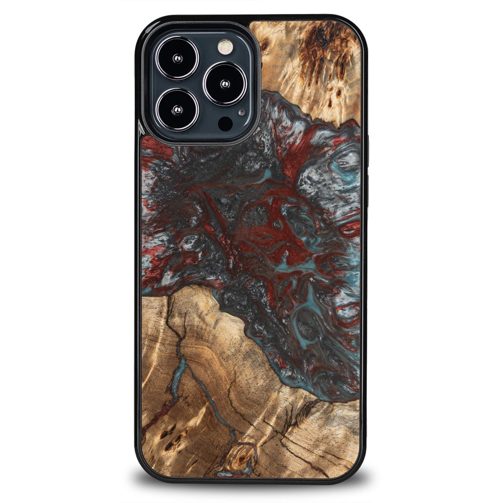 Etui Bewood Unique na iPhone 13 Pro Max - Planets - Pluton