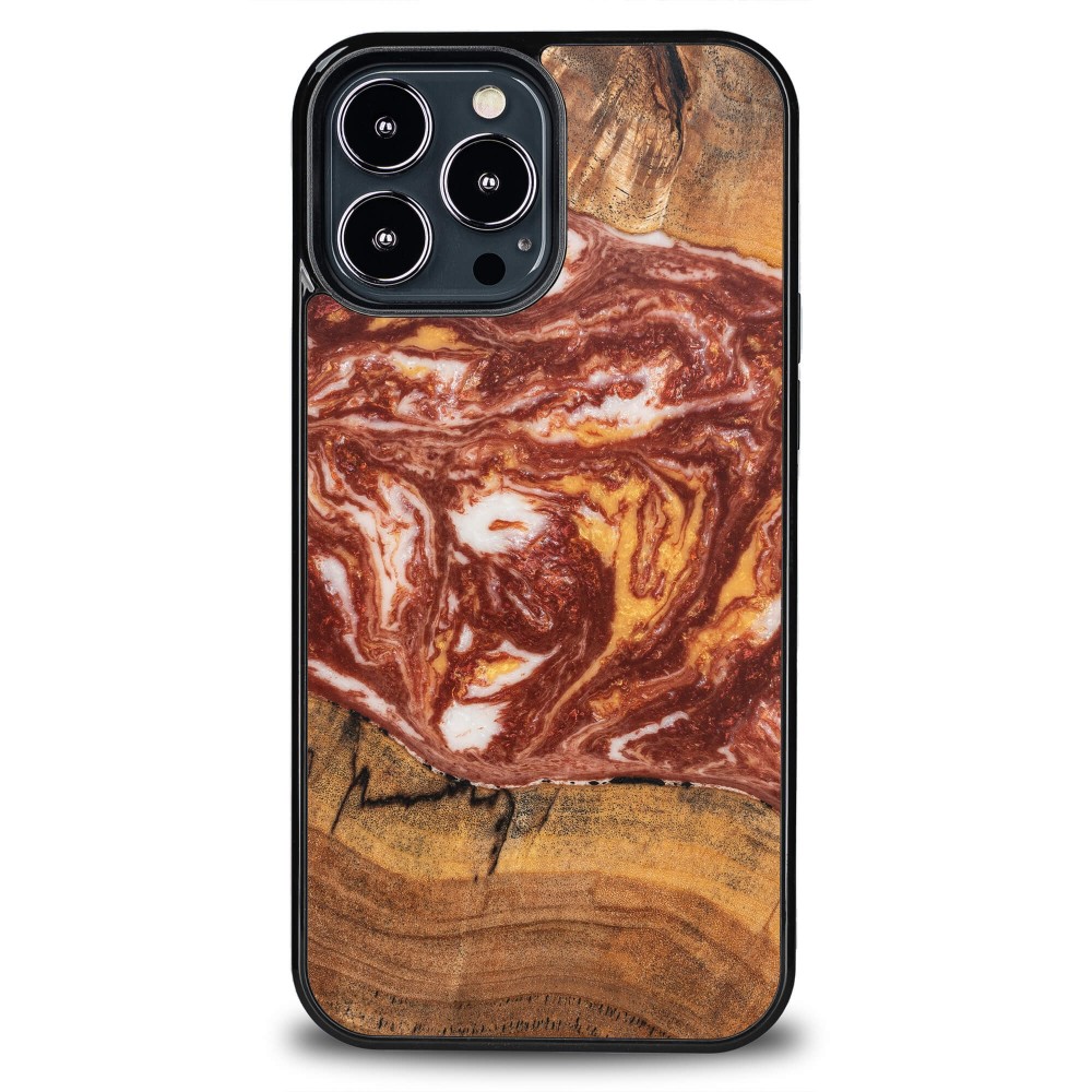 Etui Bewood Unique na iPhone 13 Pro Max - Planets - Mars