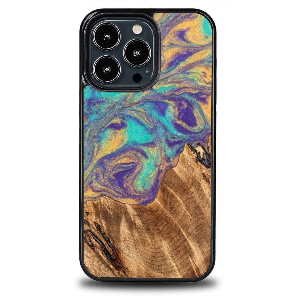 Etui Bewood Unique na iPhone 13 Pro - Planets - Merkury