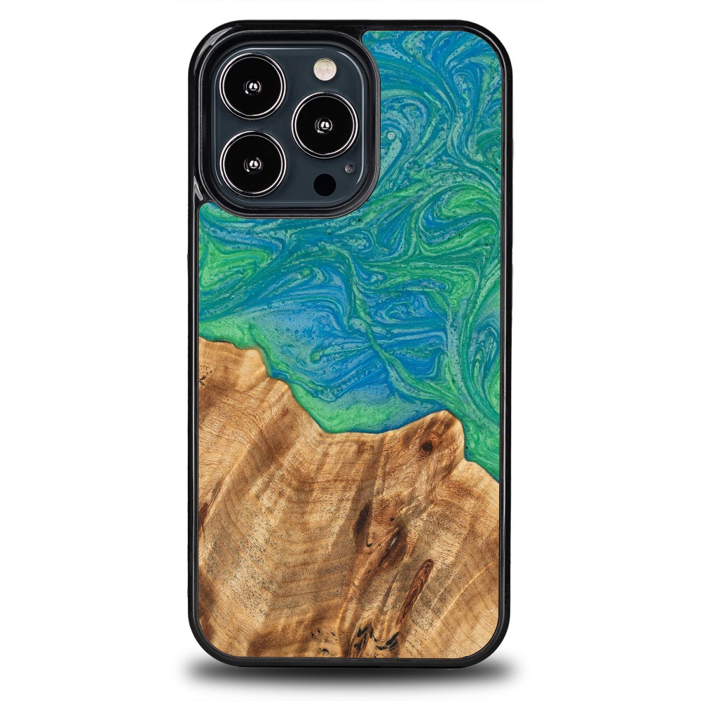 Bewood Resin Case - iPhone 13 Pro - Neons - Tokyo