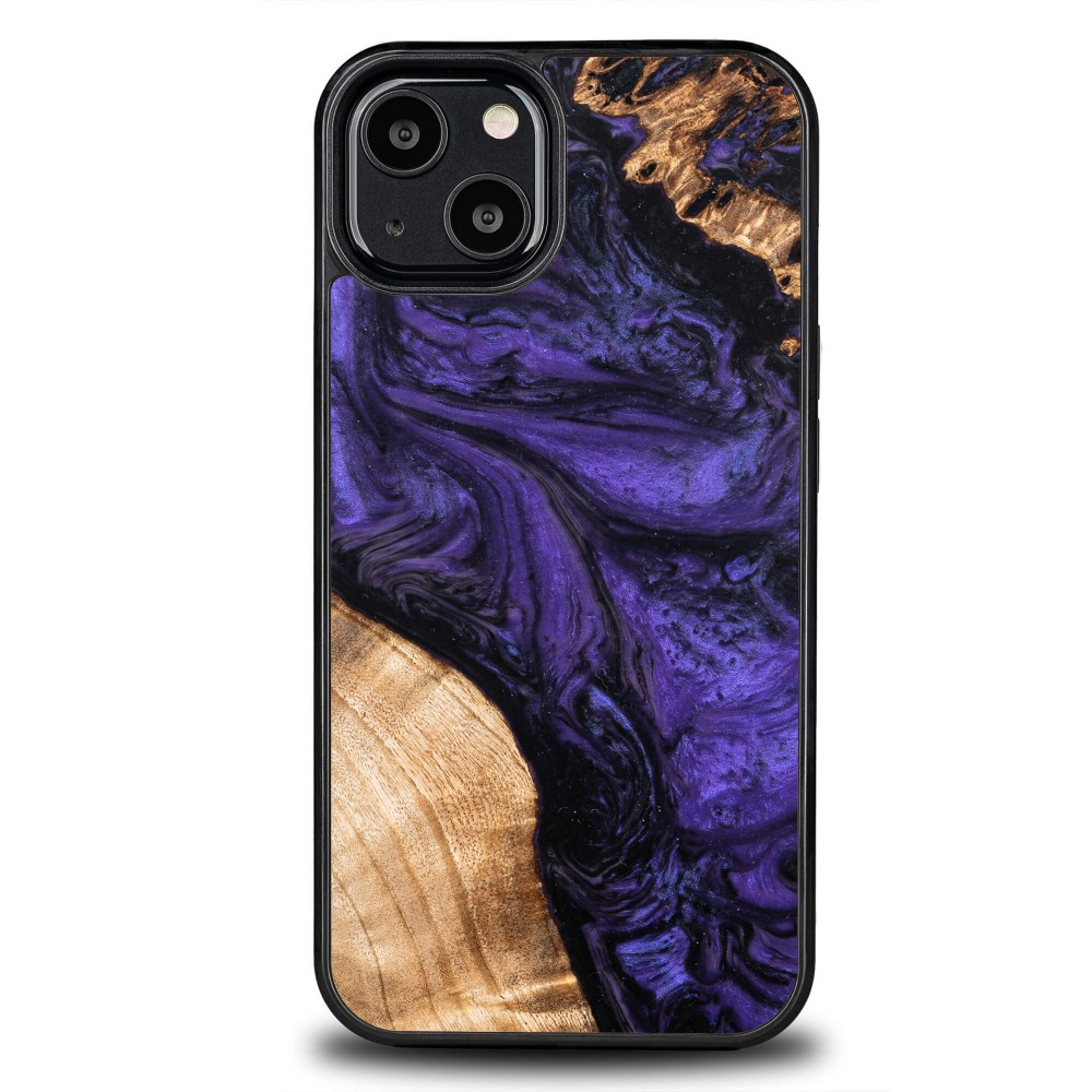 Etui Bewood Unique na iPhone 13 - Violet