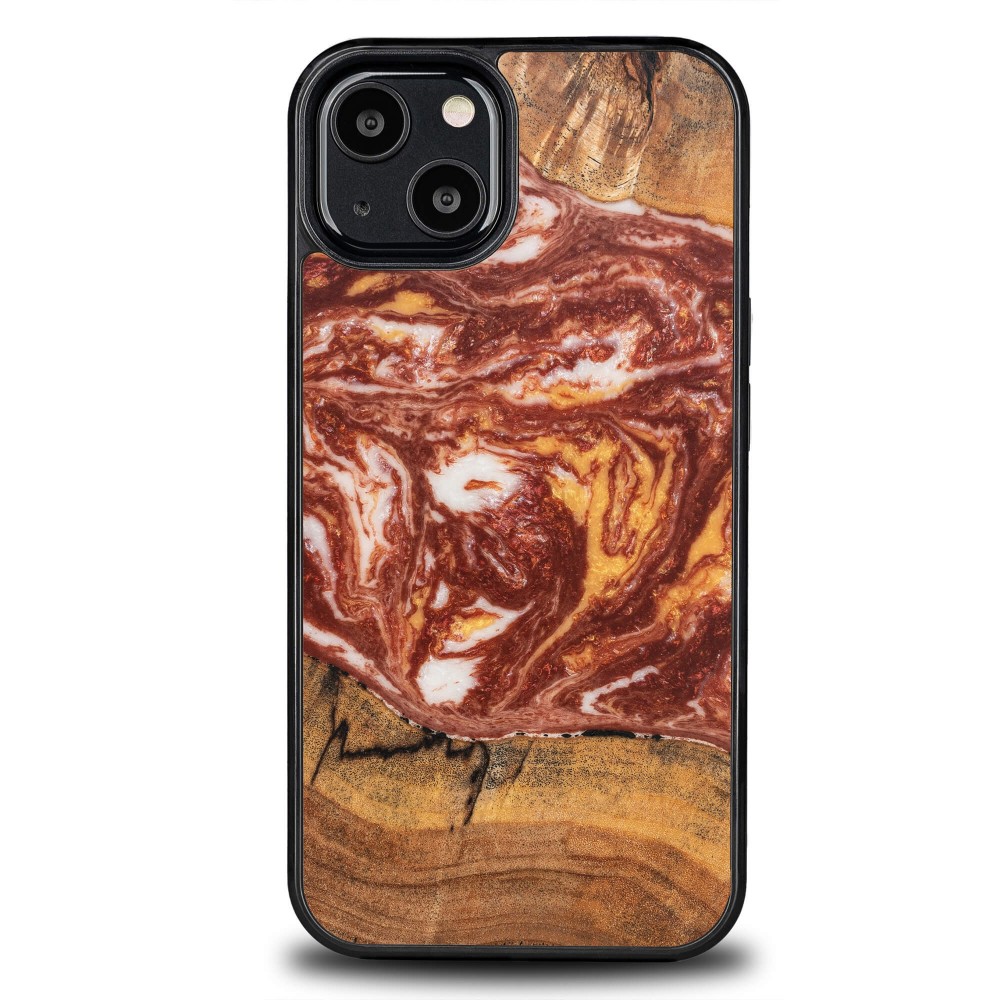 Bewood Resin Case - iPhone 13 - Planets - Mars