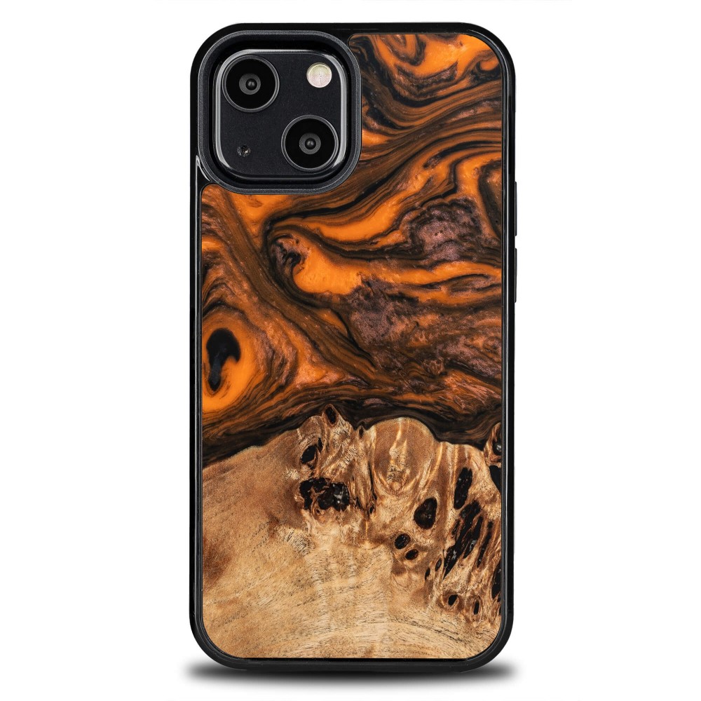 Bewood Resin Case - iPhone 13 Mini - Orange